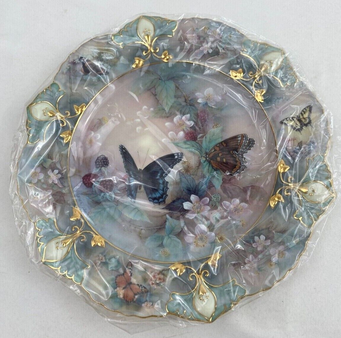 Lena Liu\'s Jewels of the Garden Decorative Plates - Bradford Exchange