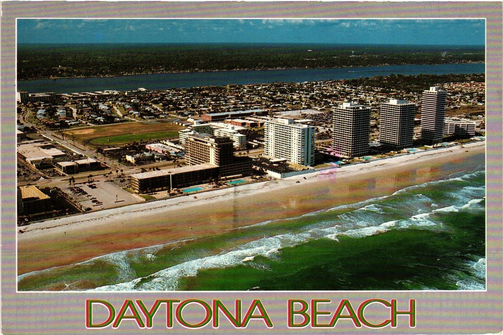 Vintage Postcard 4x6- DAYTONA BEACH, FL.