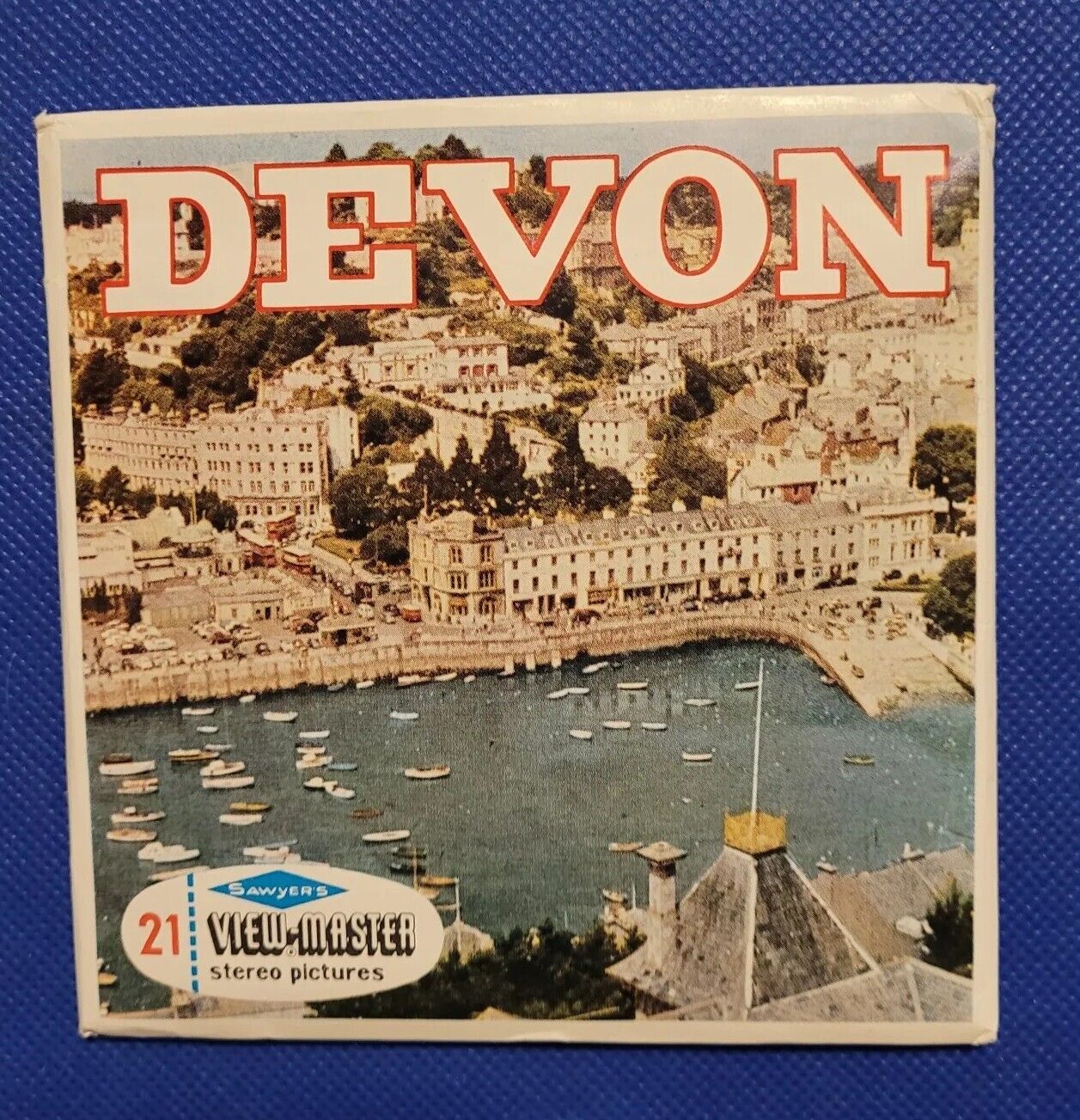 Scarce RARE Sawyer\'s C286 Devon England Vintage view-master 3 Reels Packet