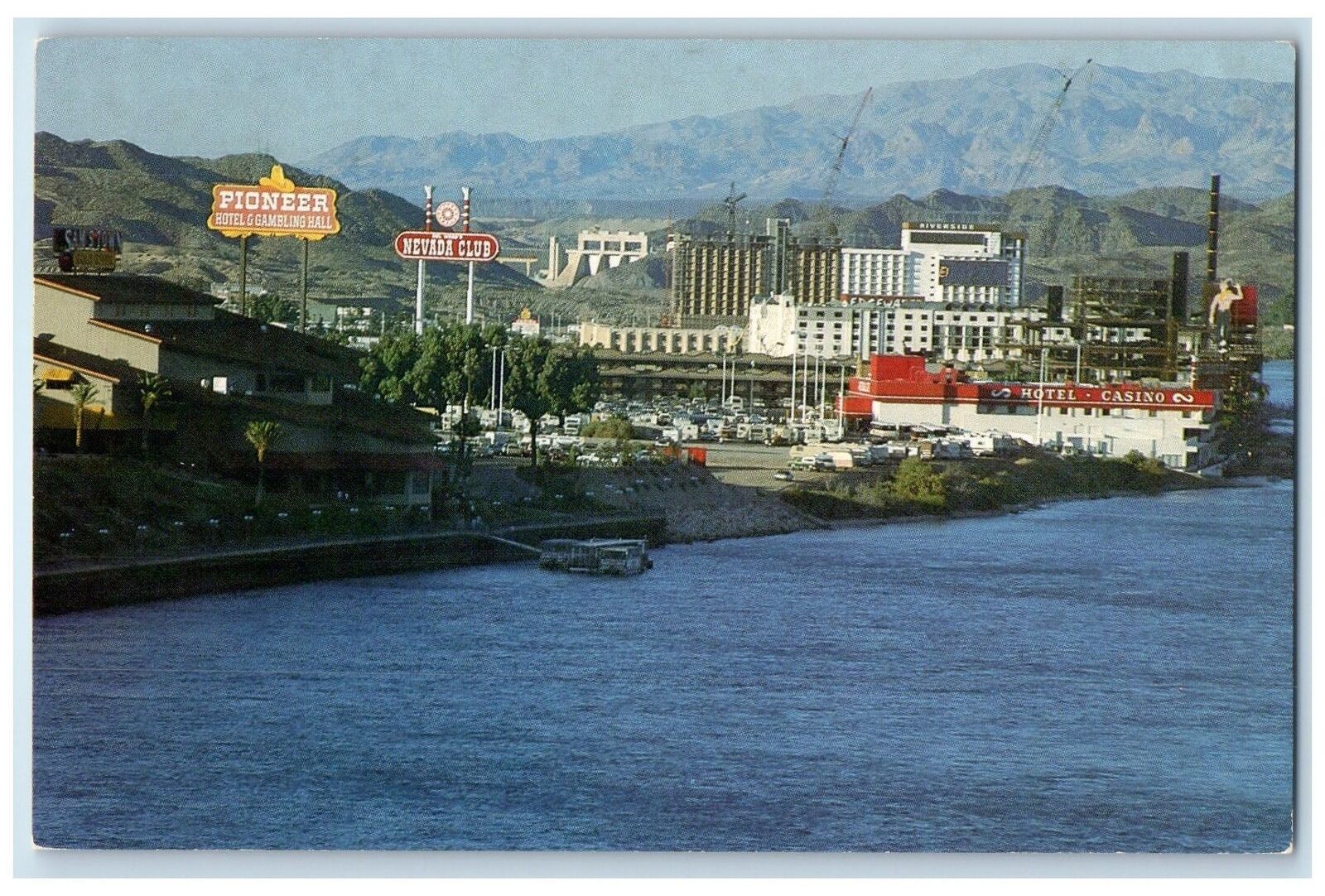 c1960s The Colorado River Series Club Scene Laughlin Nevada NV Unposted Postcard