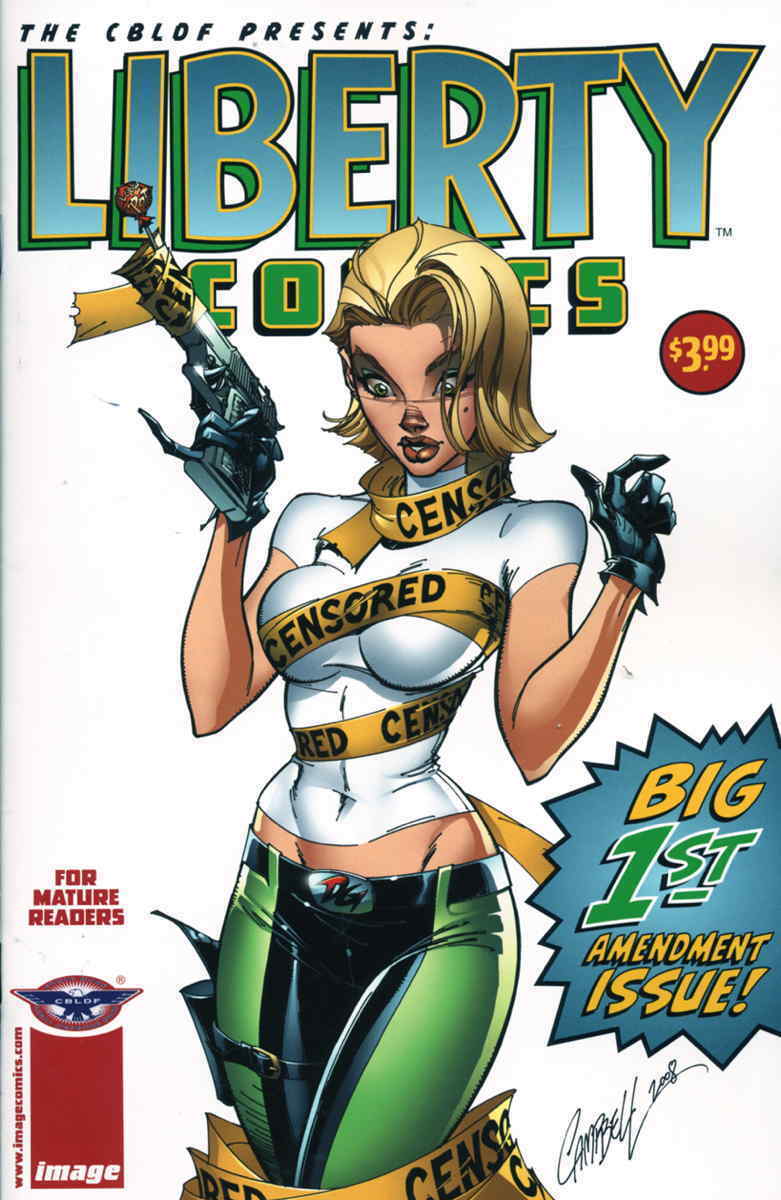 CBLDF Presents, The: Liberty Comics #1A VF; Image | J. Scott Campbell - we combi