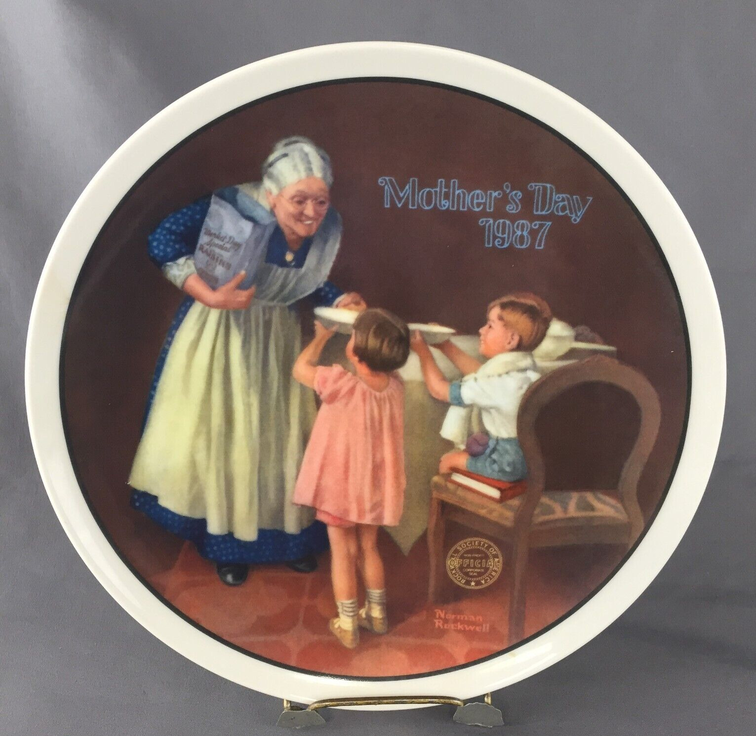 Knowles Porcelain Norman Rockwell \