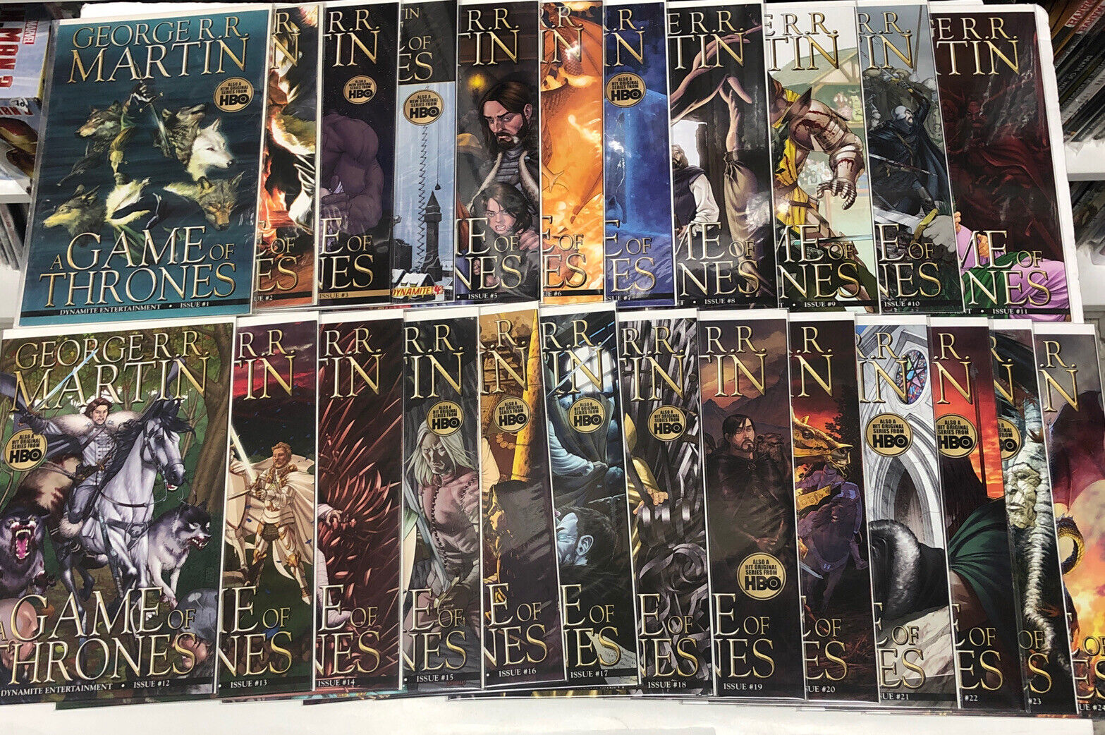 George R.R. Martin A Game Of Thrones (2013) #1-24 (VF+/NM) Complete Set Run