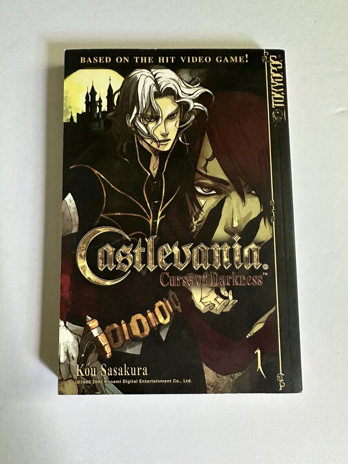 Castlevania Curse of Darkness Vol 1 English Manga Tokyopop RARE OOP First Print