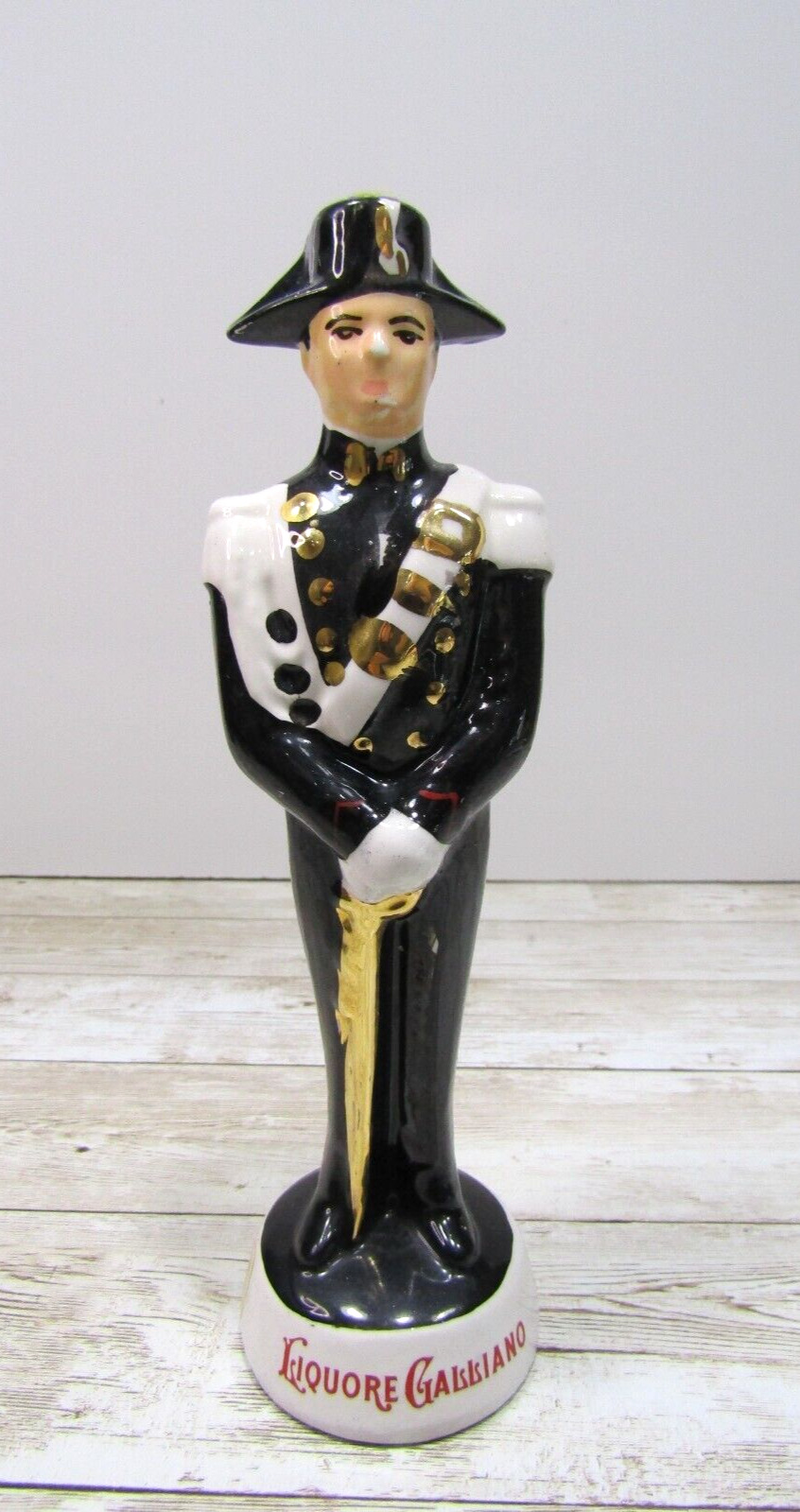 Vintage Liquore Galliano Soldier Decanter Figurine Bottle