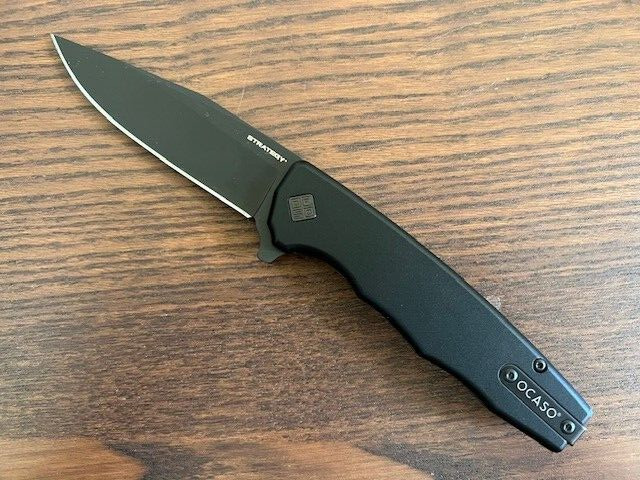 Ocaso 29BAB Strategy Folding Knife K110 D2 Excellent Condition