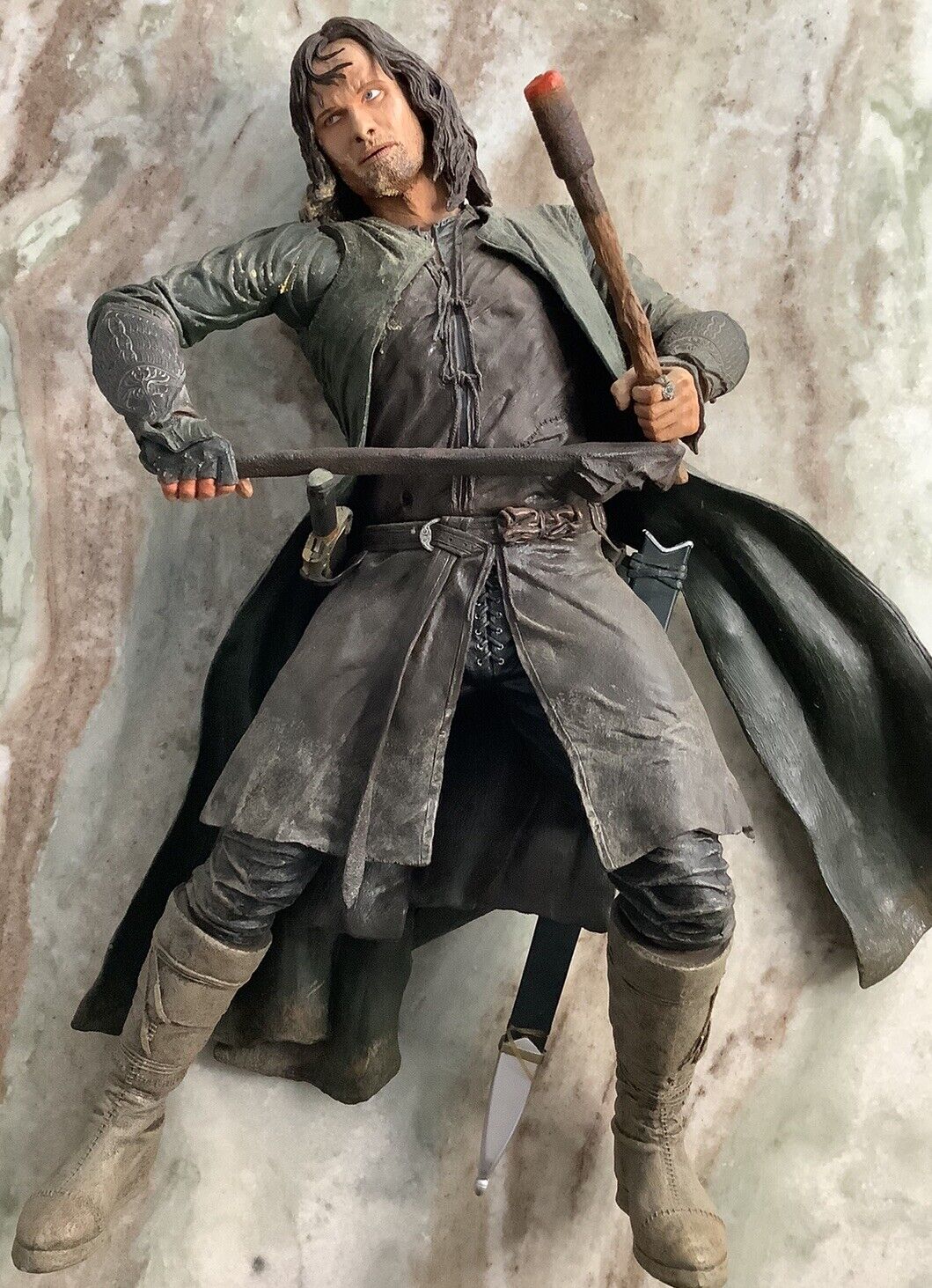 2004 Aragorn Lord of The Rings NECA 18” Action Figure