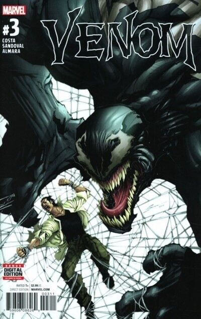 Venom (2016) #3 NM. Stock Image