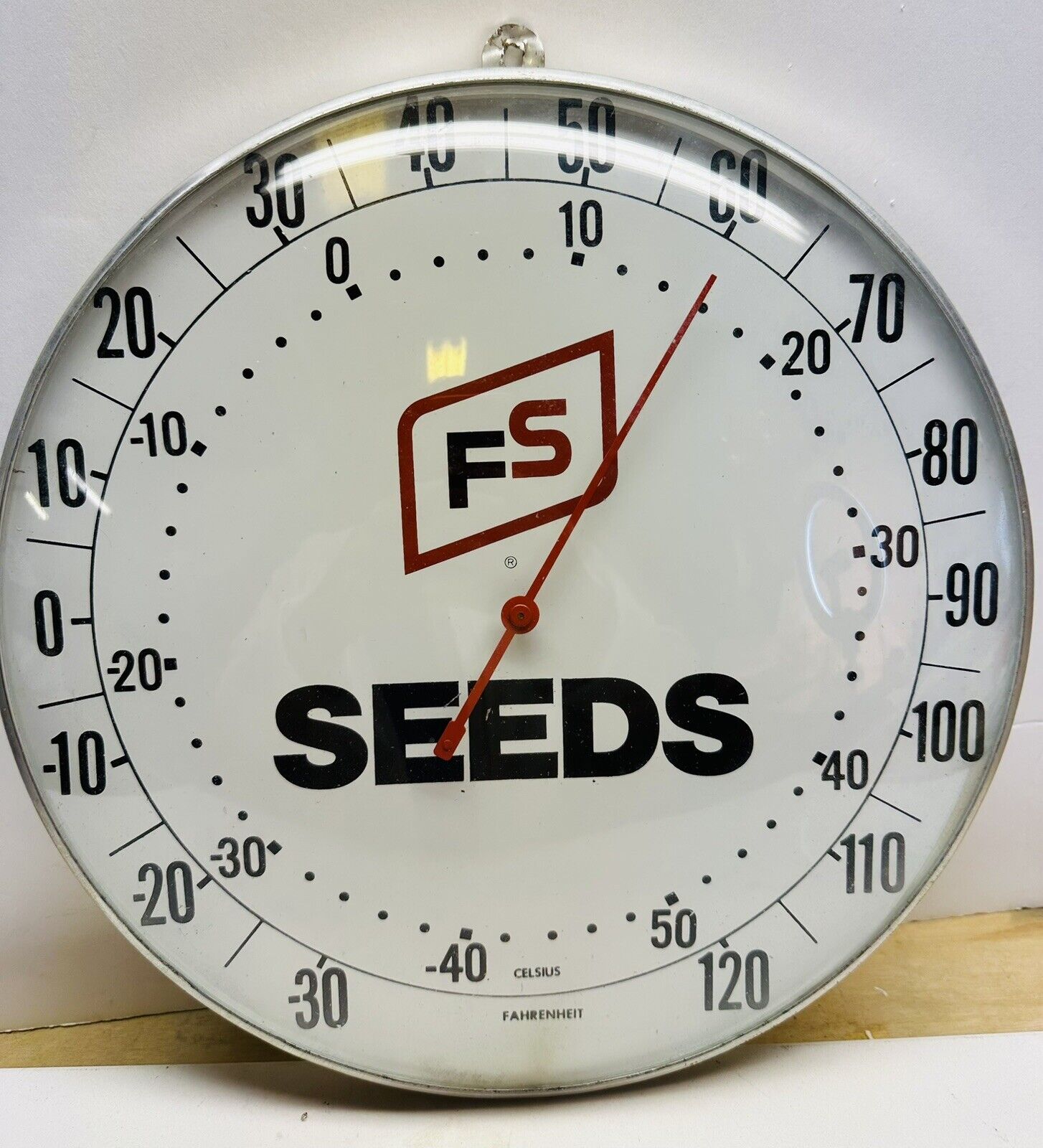 FS Seeds Farmers Services Farm Supply 11.5” Thermometer