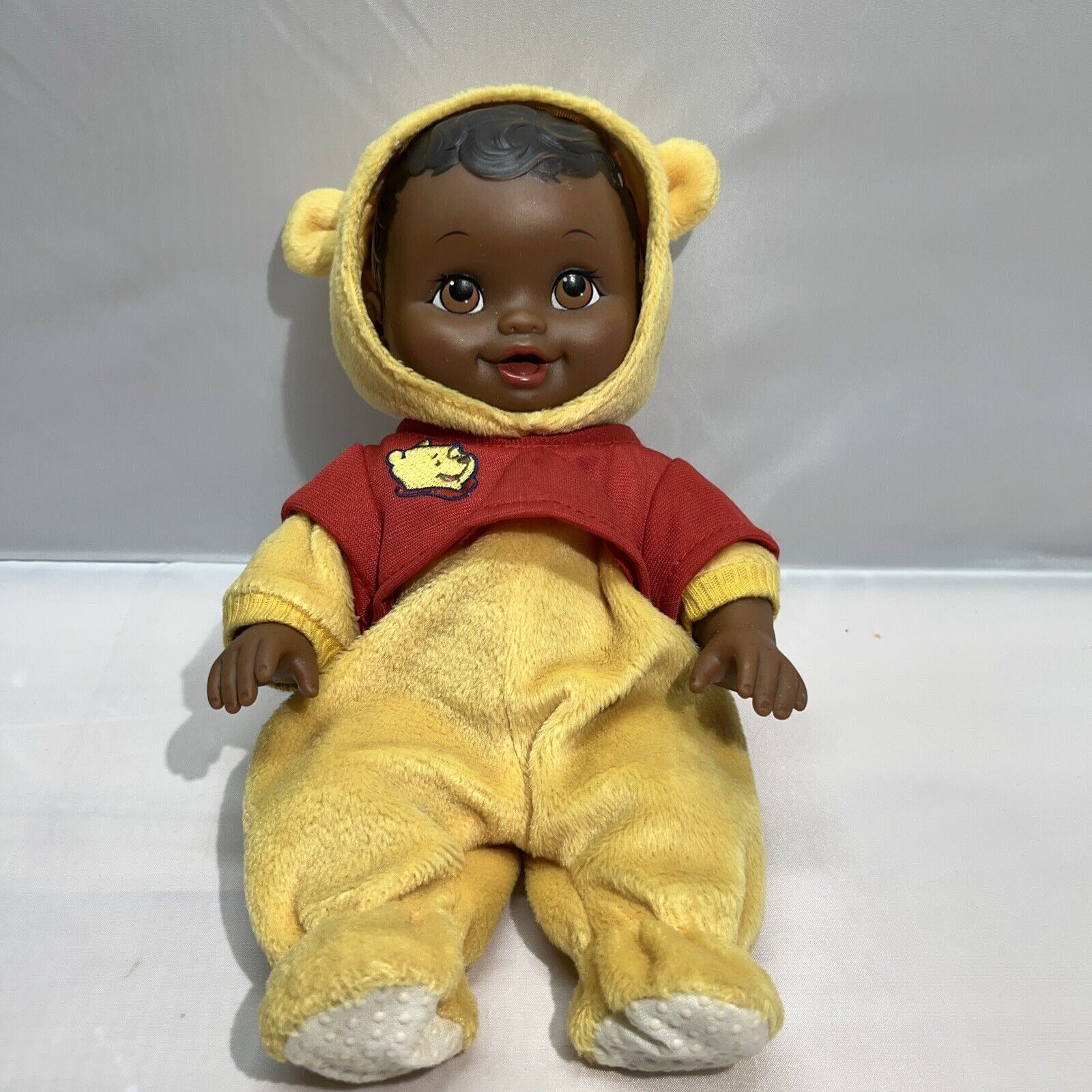 DISNEY Winnie the Pooh Vintage Black Water Baby Rare In Excellent Condition