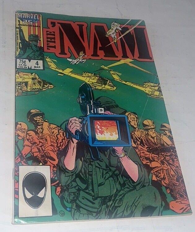 THE NAM #4 1987 VIETNAM WAR STORIES MARVEL COMICS COPPER AGE