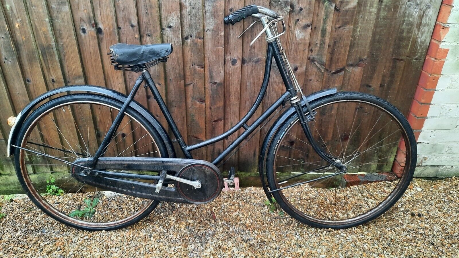Large vintage Ladies Humber bicycle 