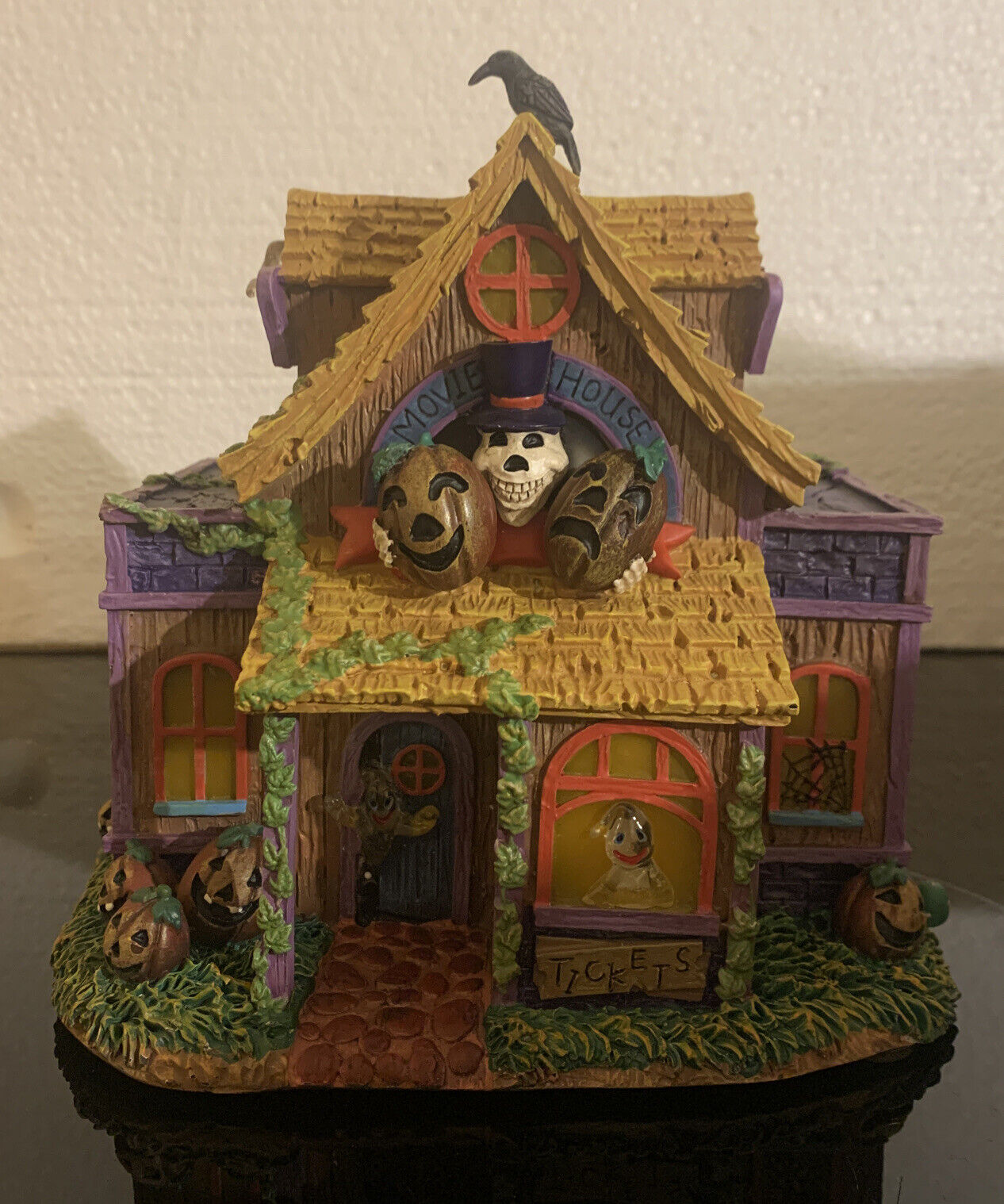 Pooh’s Haunted Hundred Acre Halloween Village Hundred Acre Wood Movie House