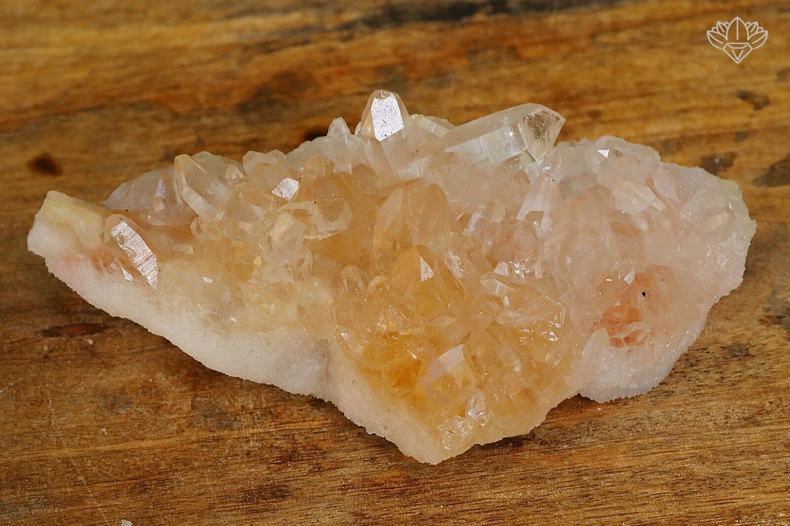 Yellow Quartz Crystal 250 gm Himalayan Samadhi Healing Natural Quartz Specimen