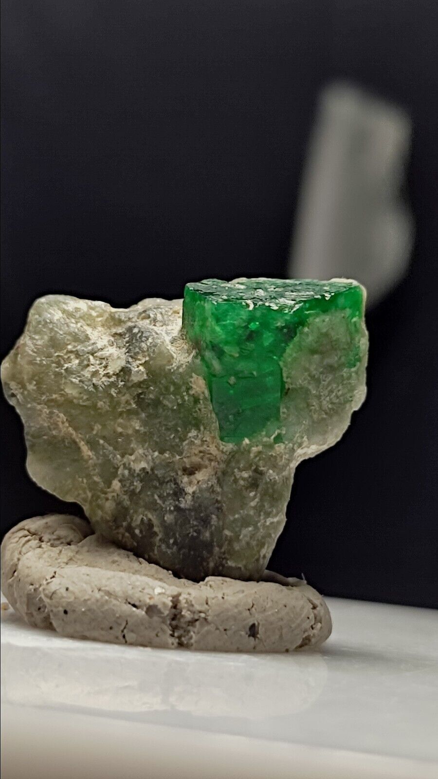 6gram Emerald crystal rough specimen collection peice from Swat Valley Pakistan
