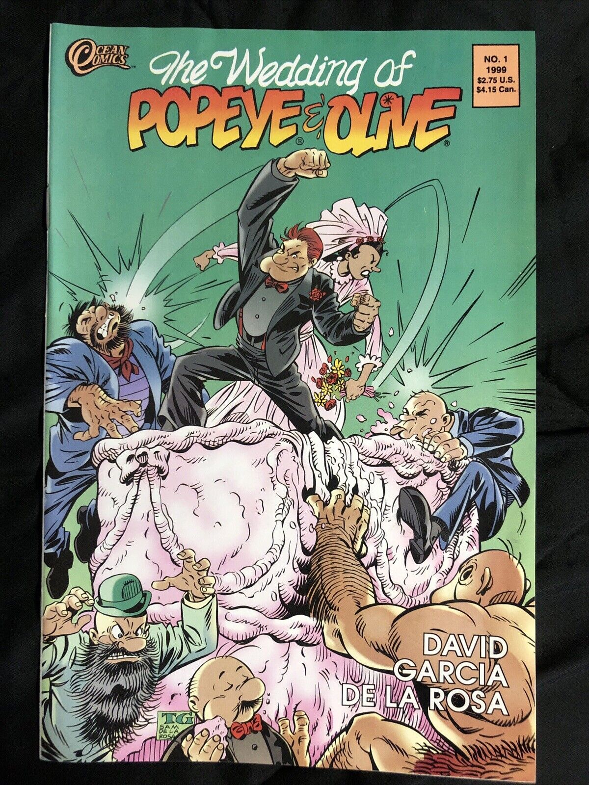 #1 The Wedding Of Popeye and Olive Ocean Comics 1999