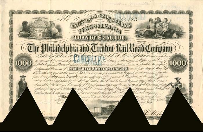 Philadelphia and Trenton Rail Road Co. - Railroad Bonds