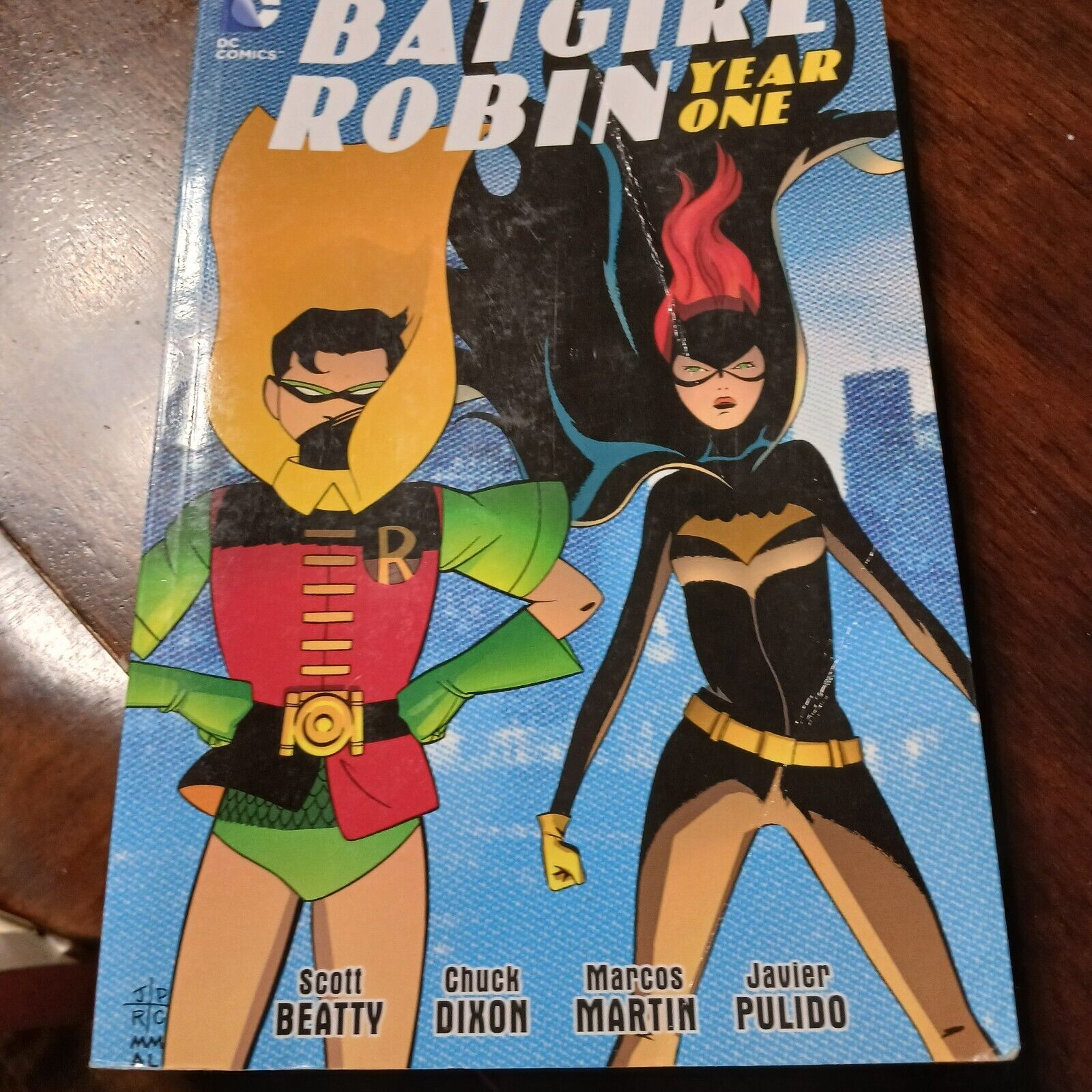 DC Comics Batgirl/Robin Year One 2013 TPB OOP Rare Beatty Dixon Comic Book