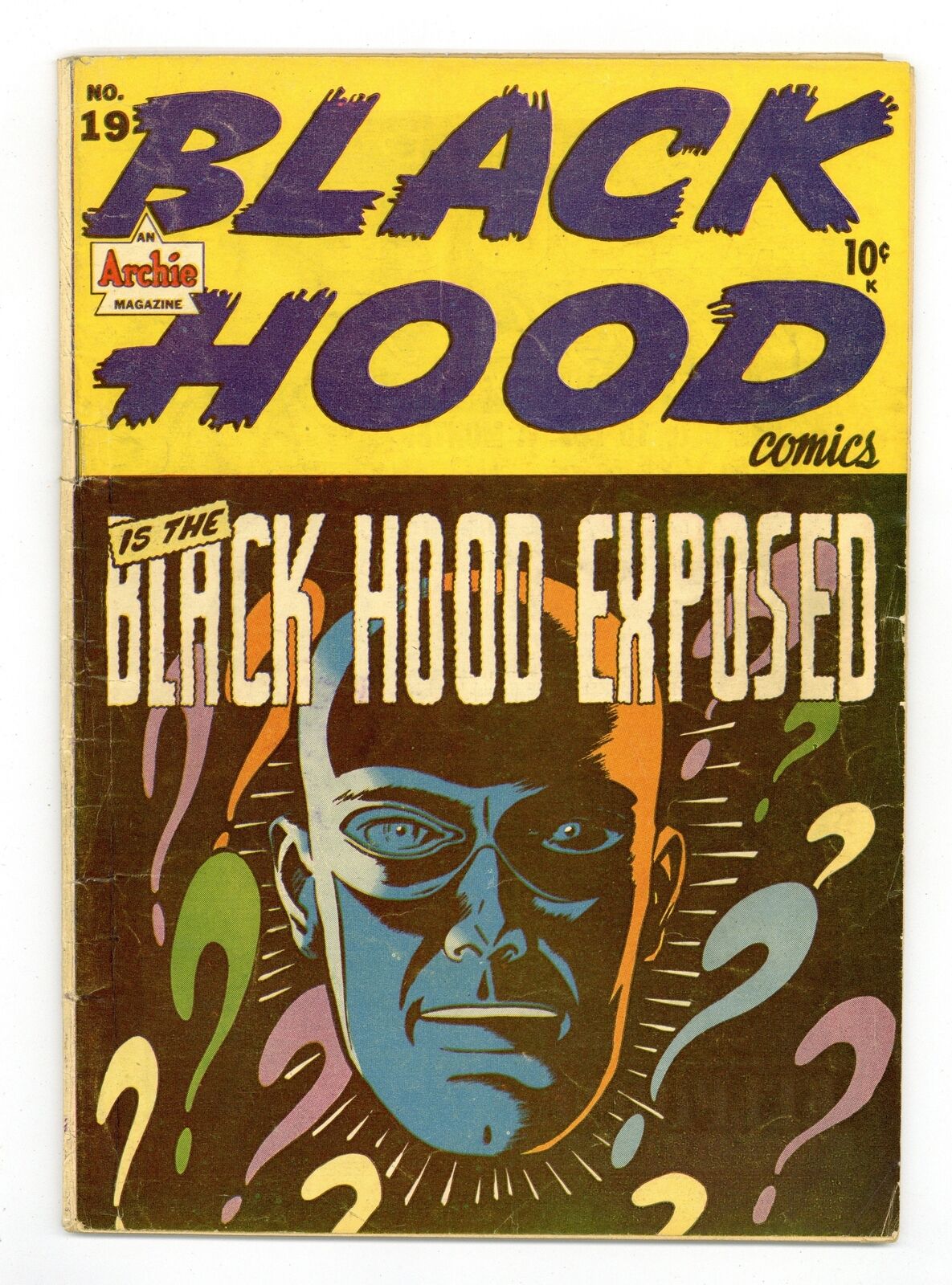 Black Hood Comics #19 VG- 3.5 RESTORED 1946