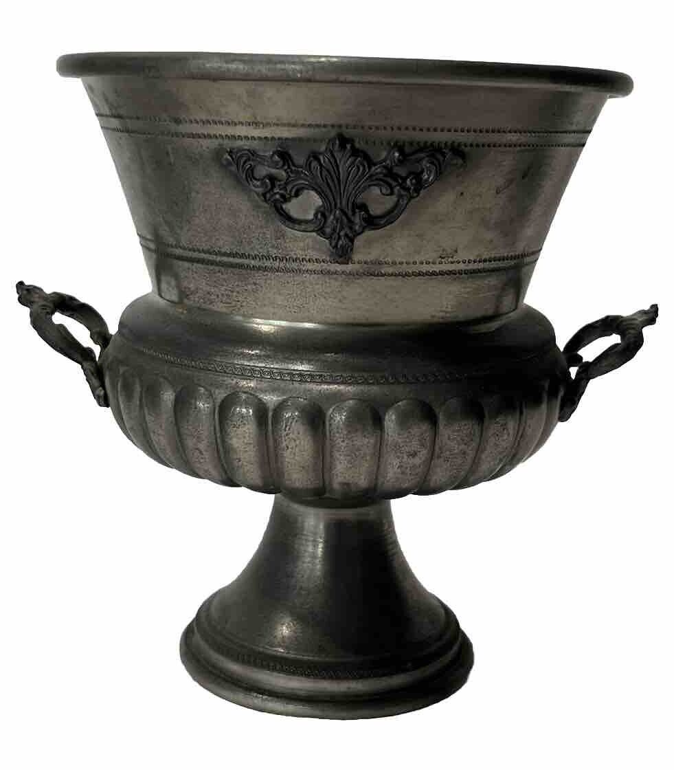Vintage Rein Zinn German Pewter 95% Trophy Urn 6.5”