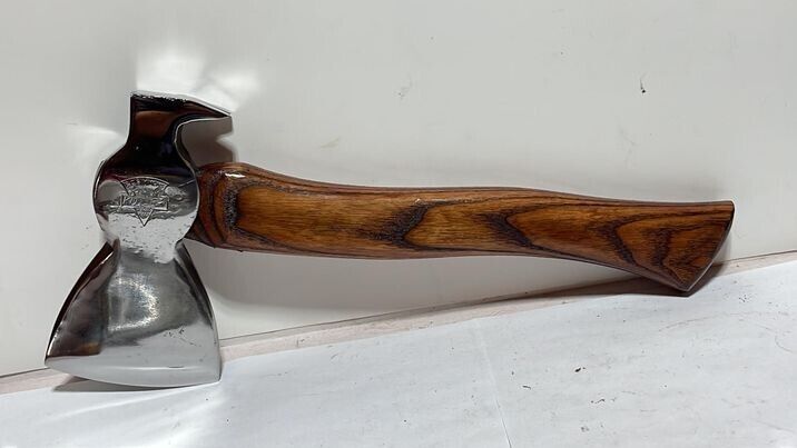 Vintage E.C. Simmons Keen Kutter Hatchet Polished on custom ash handle