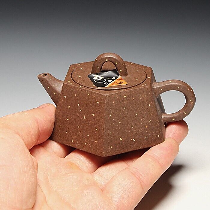 OldZiSha- China Yixing Zisha Old 1st Factory Artist Small 70cc Teapot,1980\'