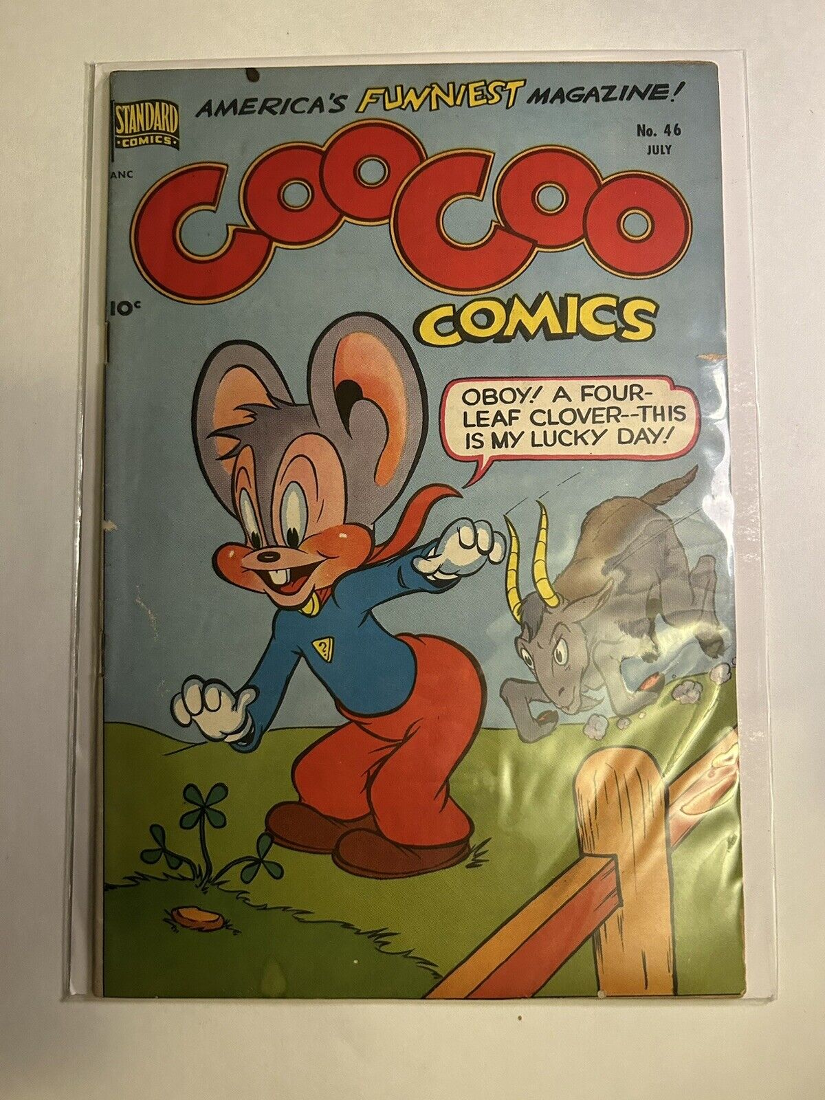 Coo Coo Comics #46 (1949) GD/VG Standard Comics Two Early Frank Frazetta Pieces