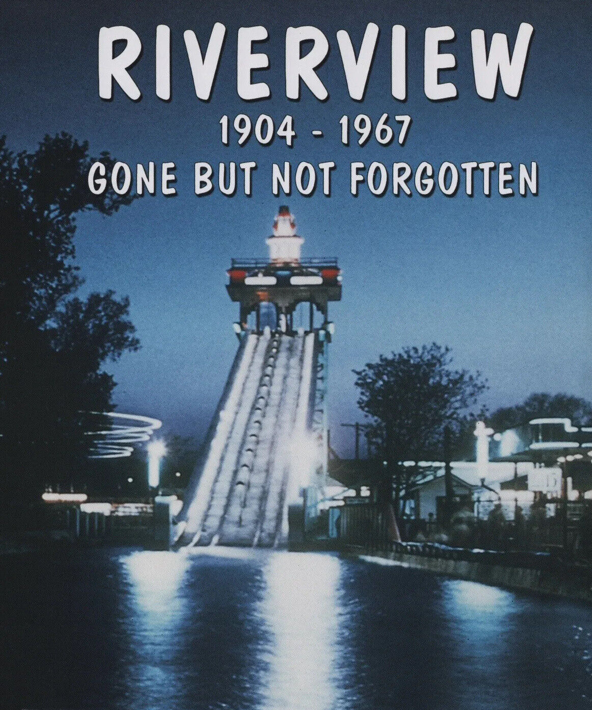 New Riverview Park Chicago DVD. Slide & Videos-Restored+ Bonus 1940's 4/c Map
