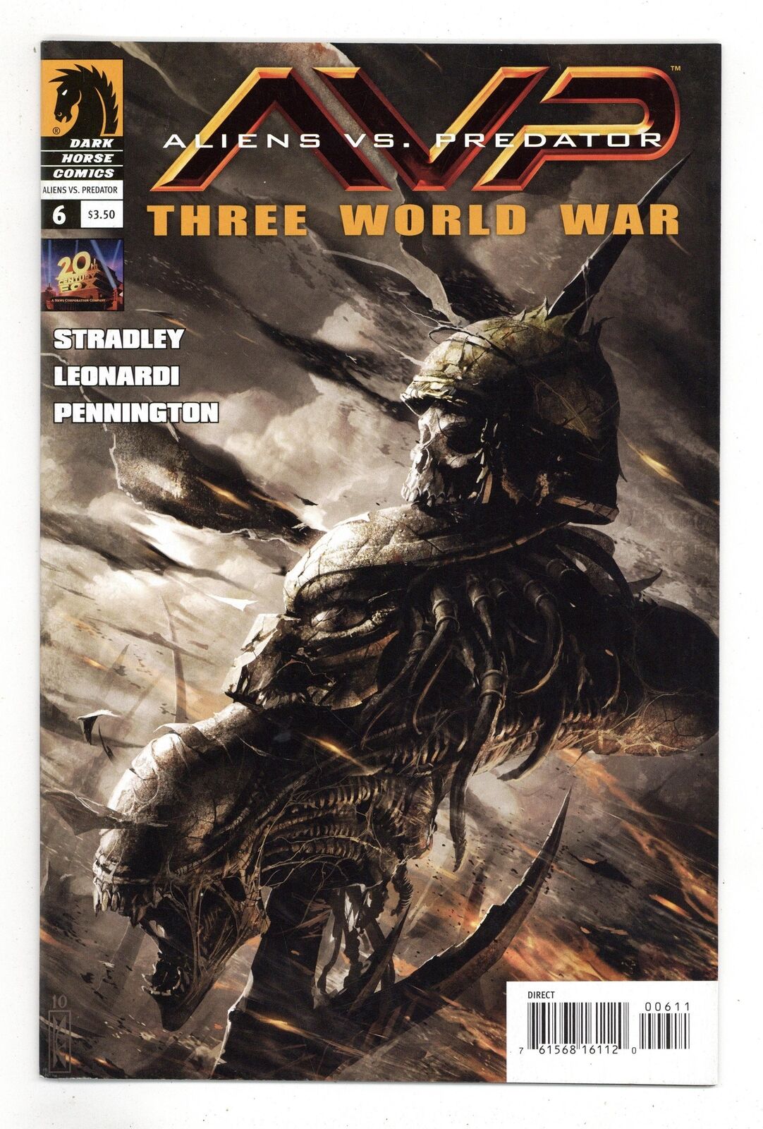 Aliens vs. Predator Three World War #6 VF- 7.5 2010