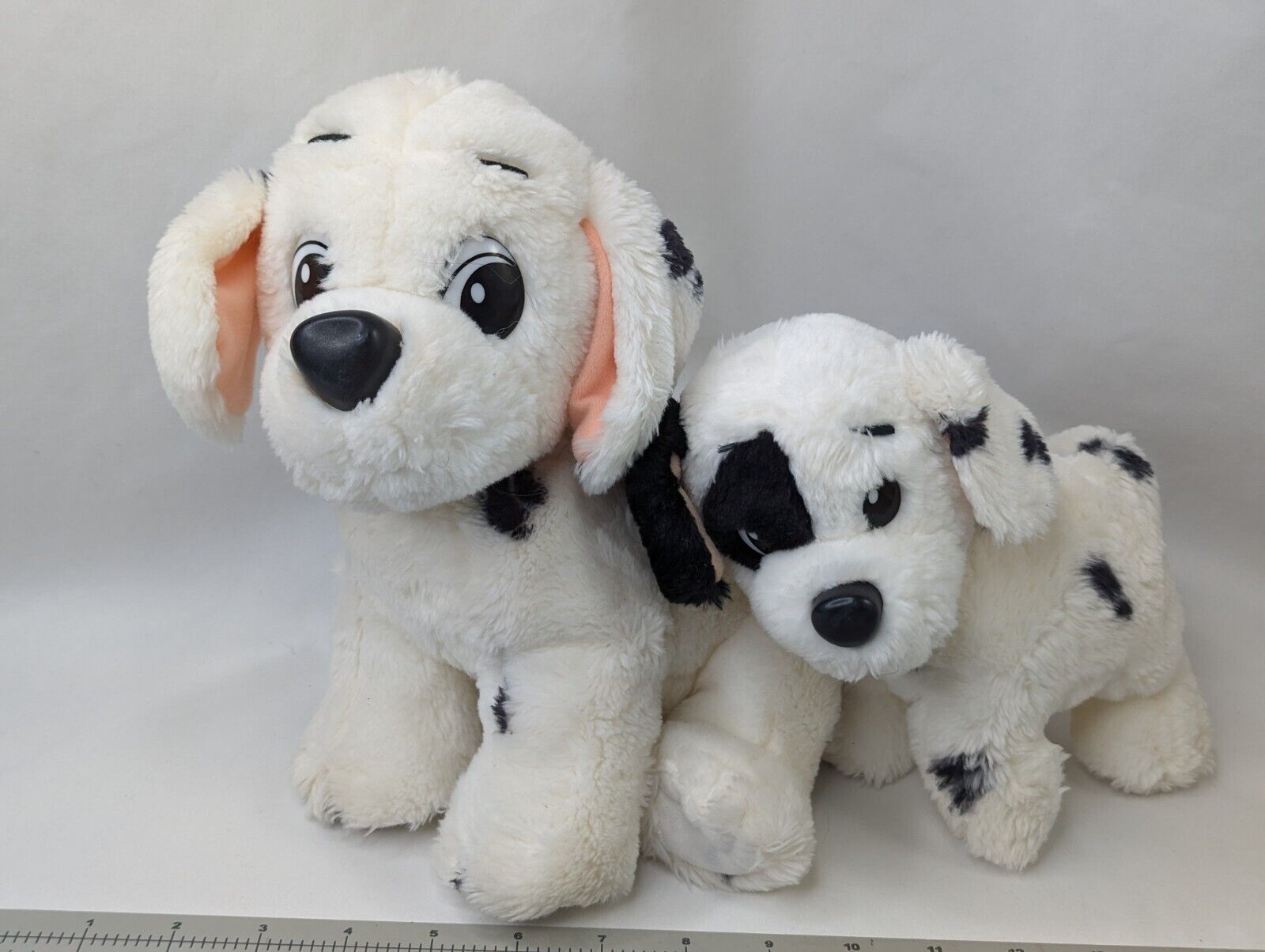 Disney 101 Dalmatians Dog Plush Lot Mattel 1991 Stuffed Animal Toy