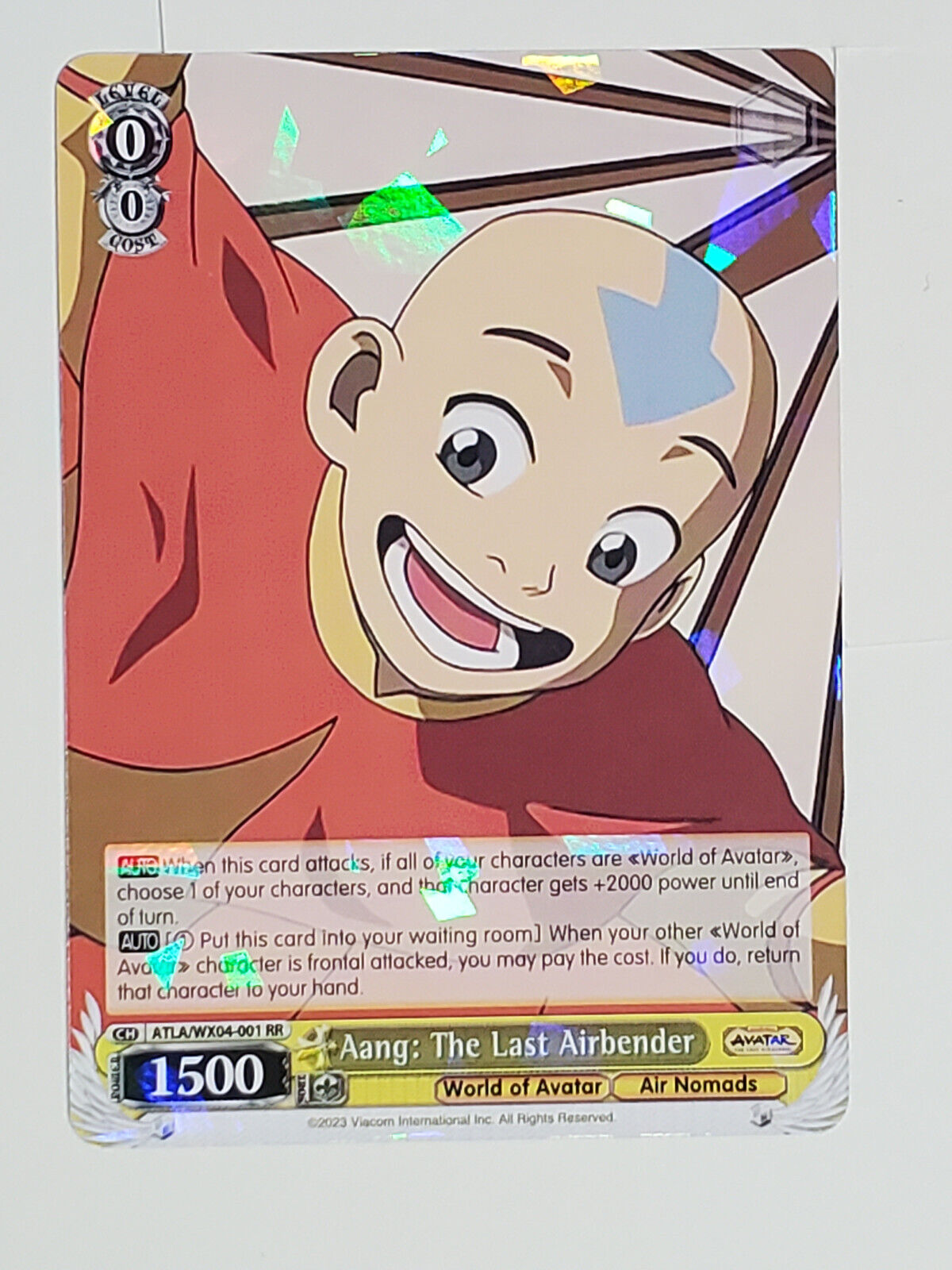 Weiss Schwarz - Avatar The Last Airbender Complete Base Set - Choose your Card
