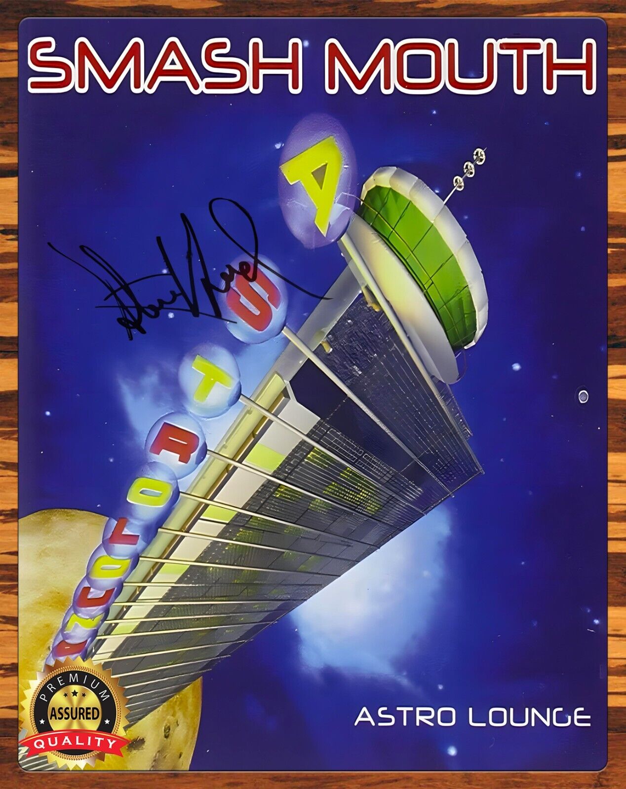 Smash Mouth - Astro Lounge - Signed Reprint Steve Harwell - Metal Sign 11 x 14
