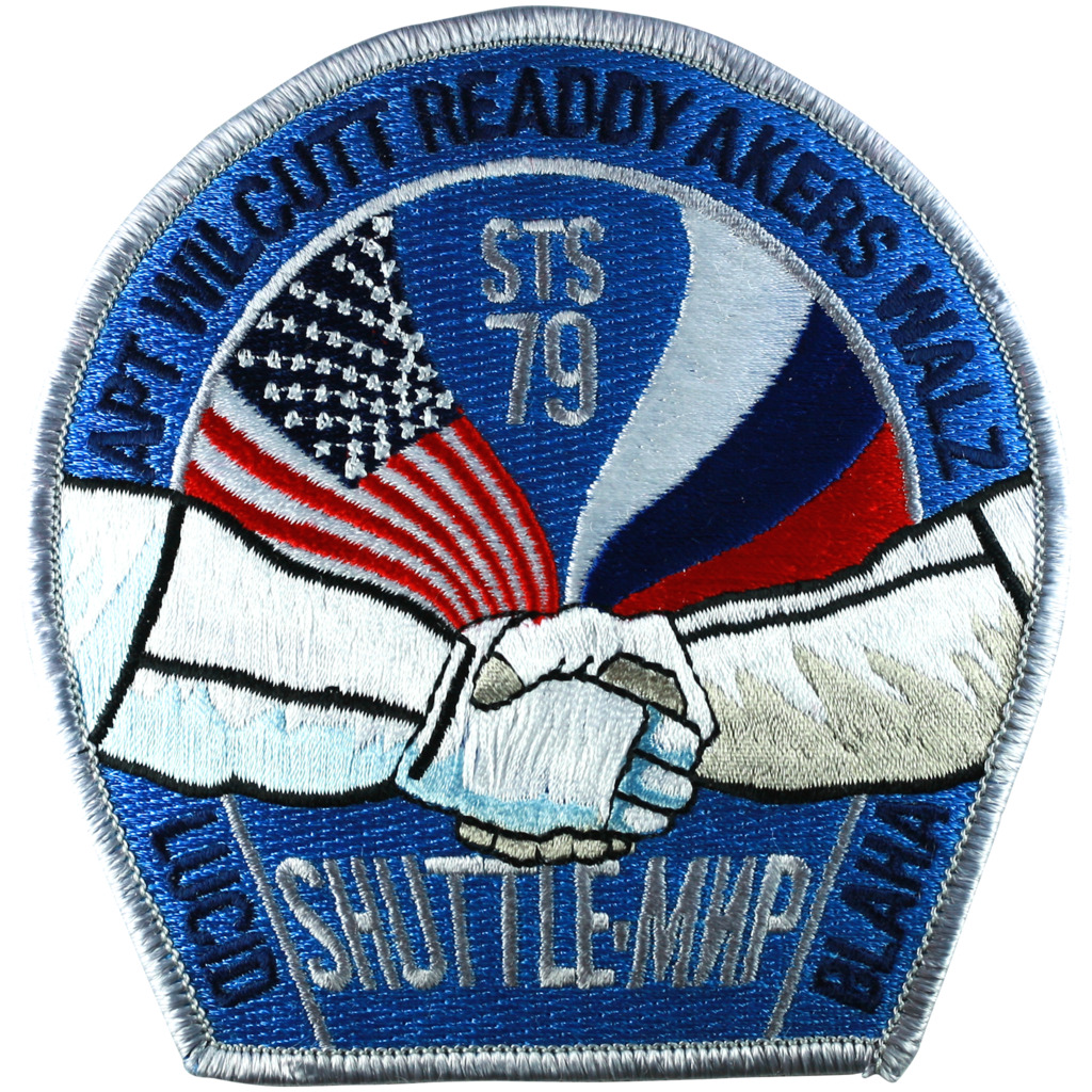 STS-79 NASA Shuttle Mission Flight Astronaut Crew Space Patch