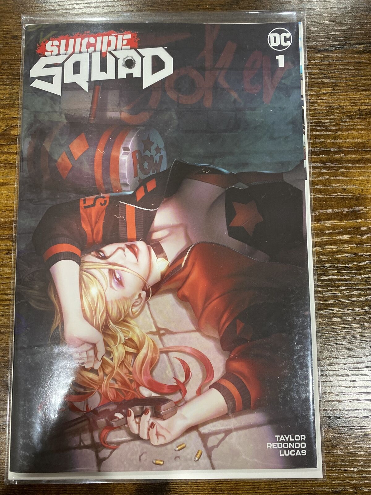 Suicide Squad 1 * NM+ * Exclusive Woo Chul Lee Variant 1st Print 2019 COA Harley