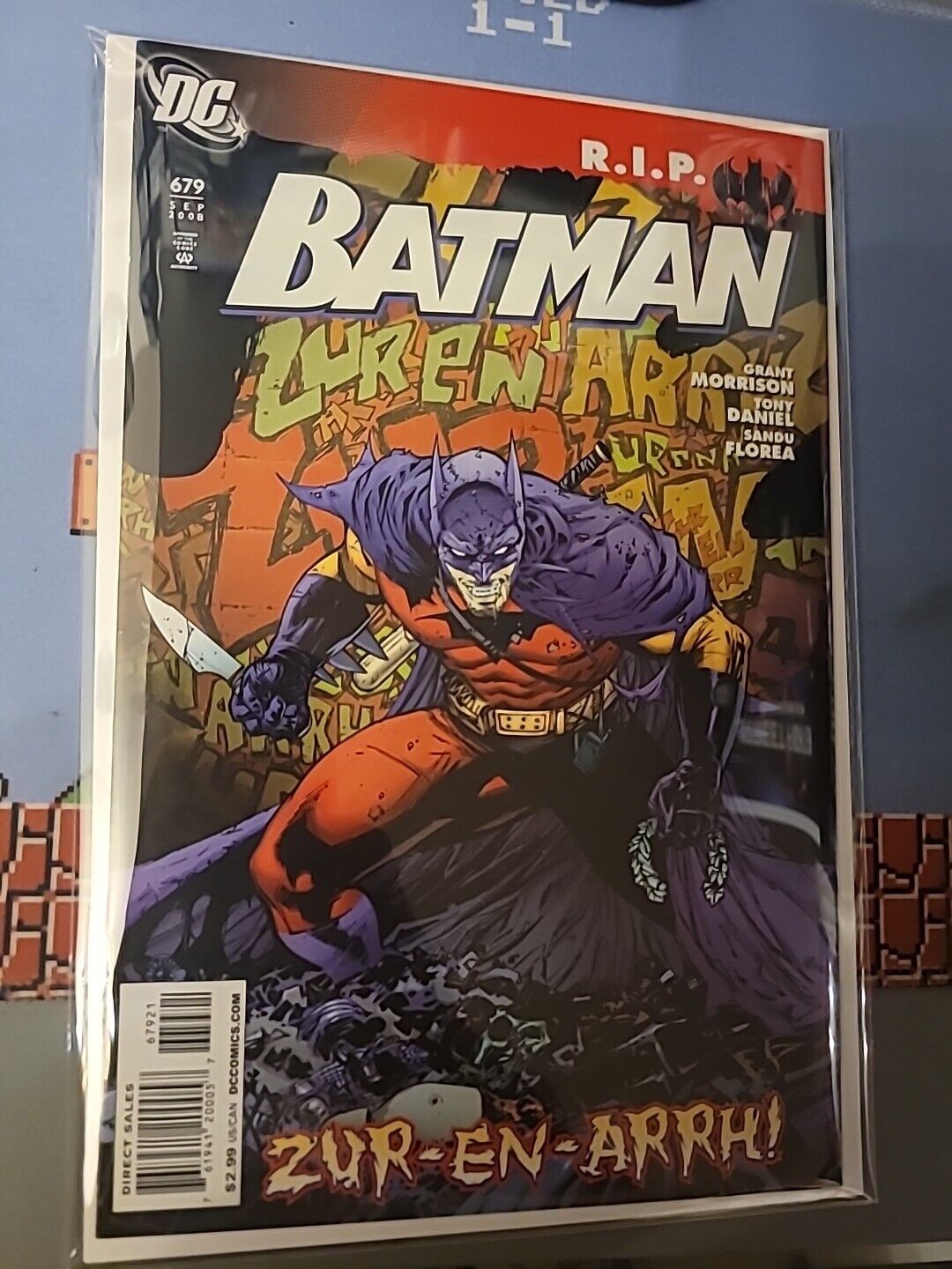 Batman #679 Vol. 1 Variant 1:25 Tony Daniel Grant Morrison NM ZUR-EN-ARRH DC 