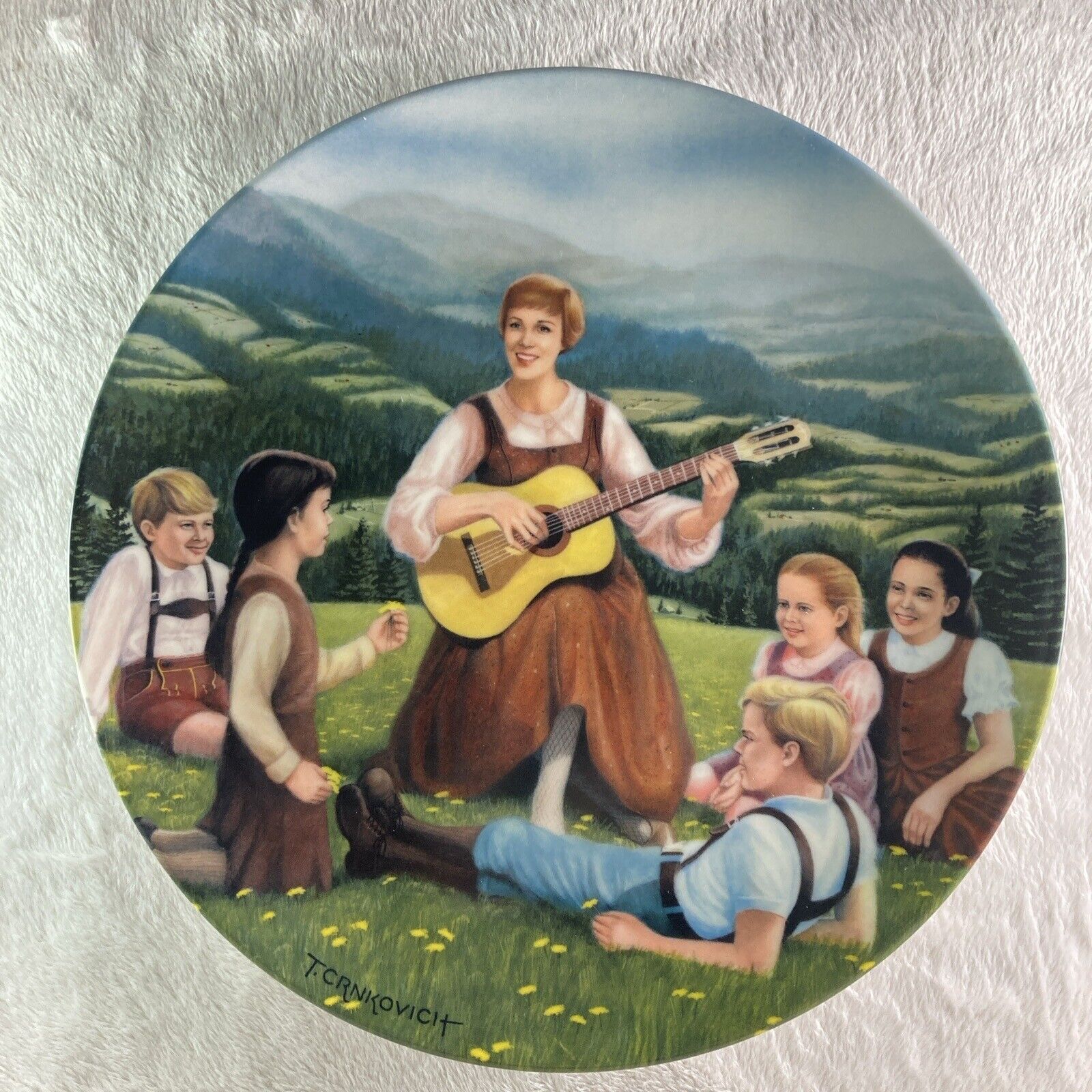 DO-RE-MI Plate The Sound of Music Musical Drama Film Knowles Maria #2 Show Tune