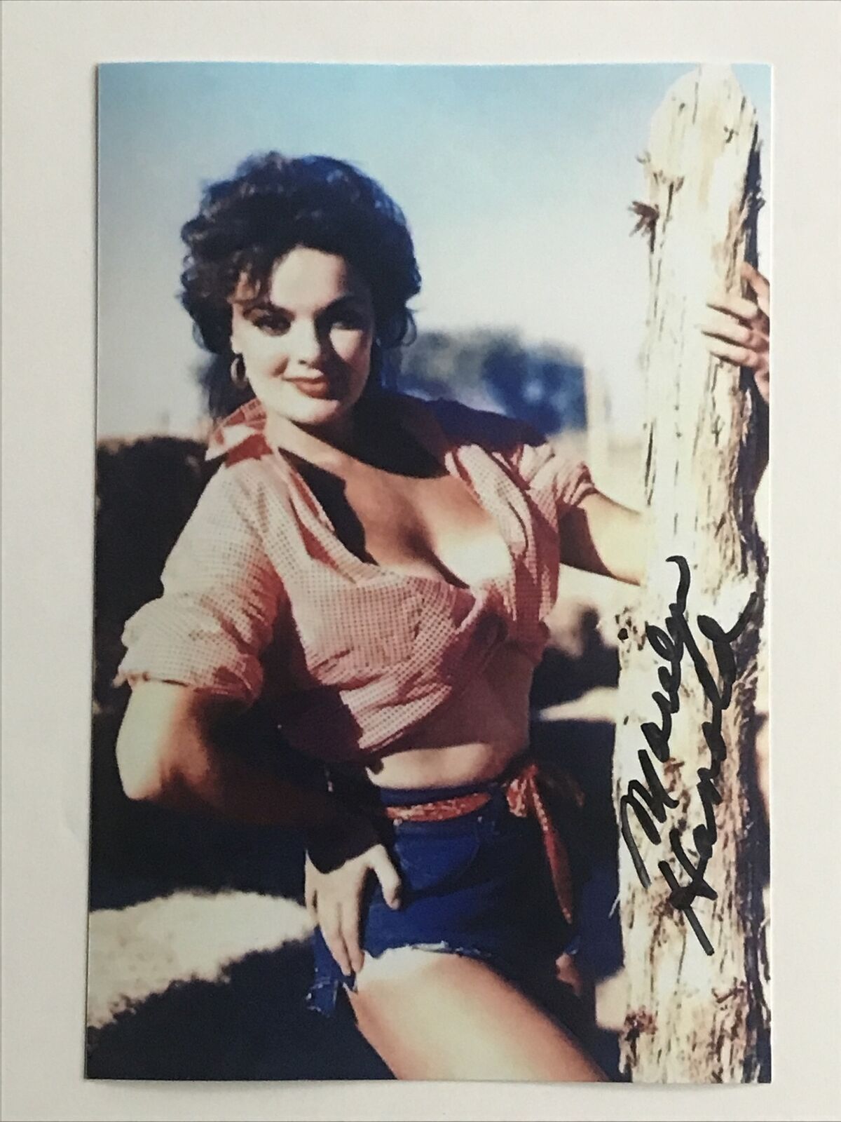 Marilyn Hanold Autographed Photo Playboy Playmate
