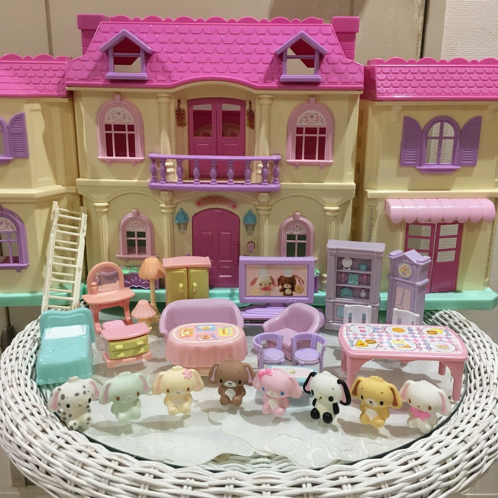 Sanrio Sugarbunnies  Dollhouse   light purple