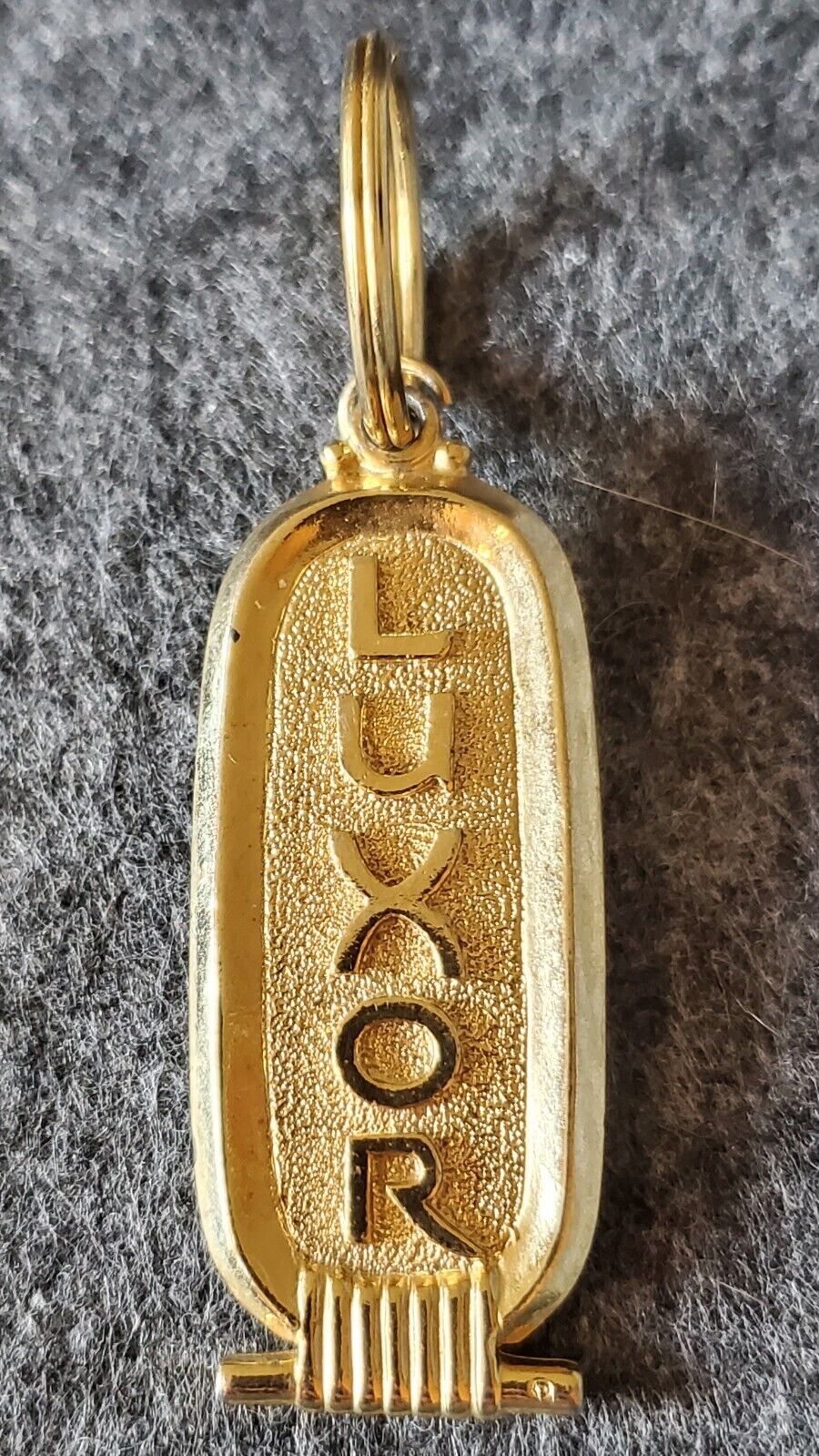 LUXOR / Ancient Hieroglyphs LUXOR Keychain 