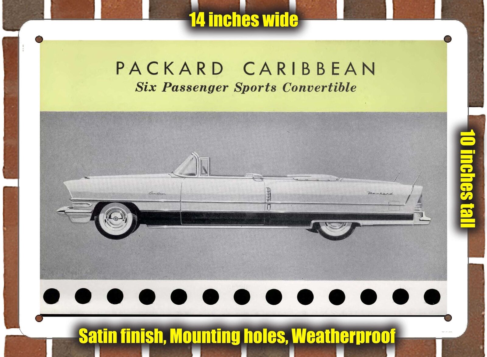 METAL SIGN - 1956 Packard (Sign Variant #007)