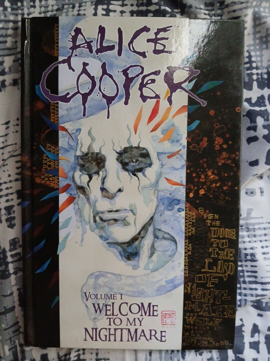 Alice Cooper Welcome to My Nightmare Vol 1 Joe Harris HC Graphic Novel 1st ED