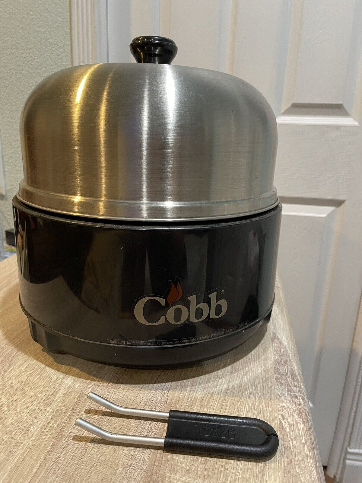 Cobb Premiere Portable Stainless Steel Grill/Smoker Camping BBQ #6009688700381