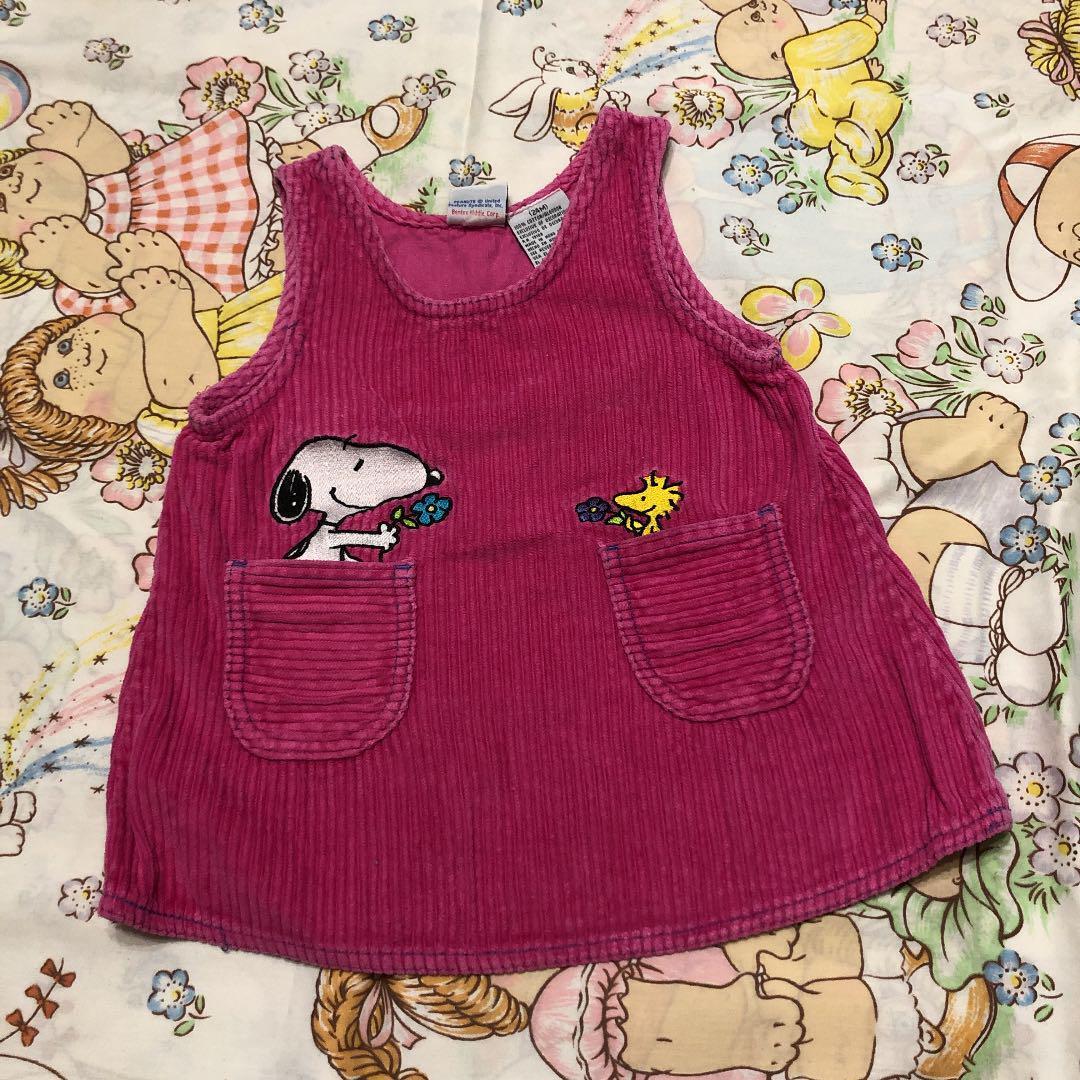 Snoopy m401 Usa Old Clothes Embroidery Dress  American Character
