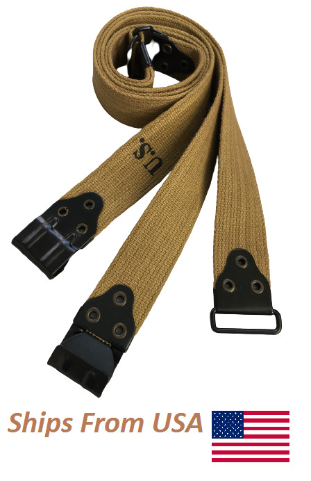 (Pack of 5)  WWI WWII M1903 Thompson Kerr Pattern Sling-Khaki Color