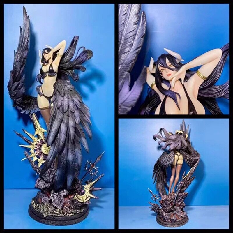 Overlord Albedo PVC Figure Model Anime Fans Collect Statue New IN Box 56CM Gift