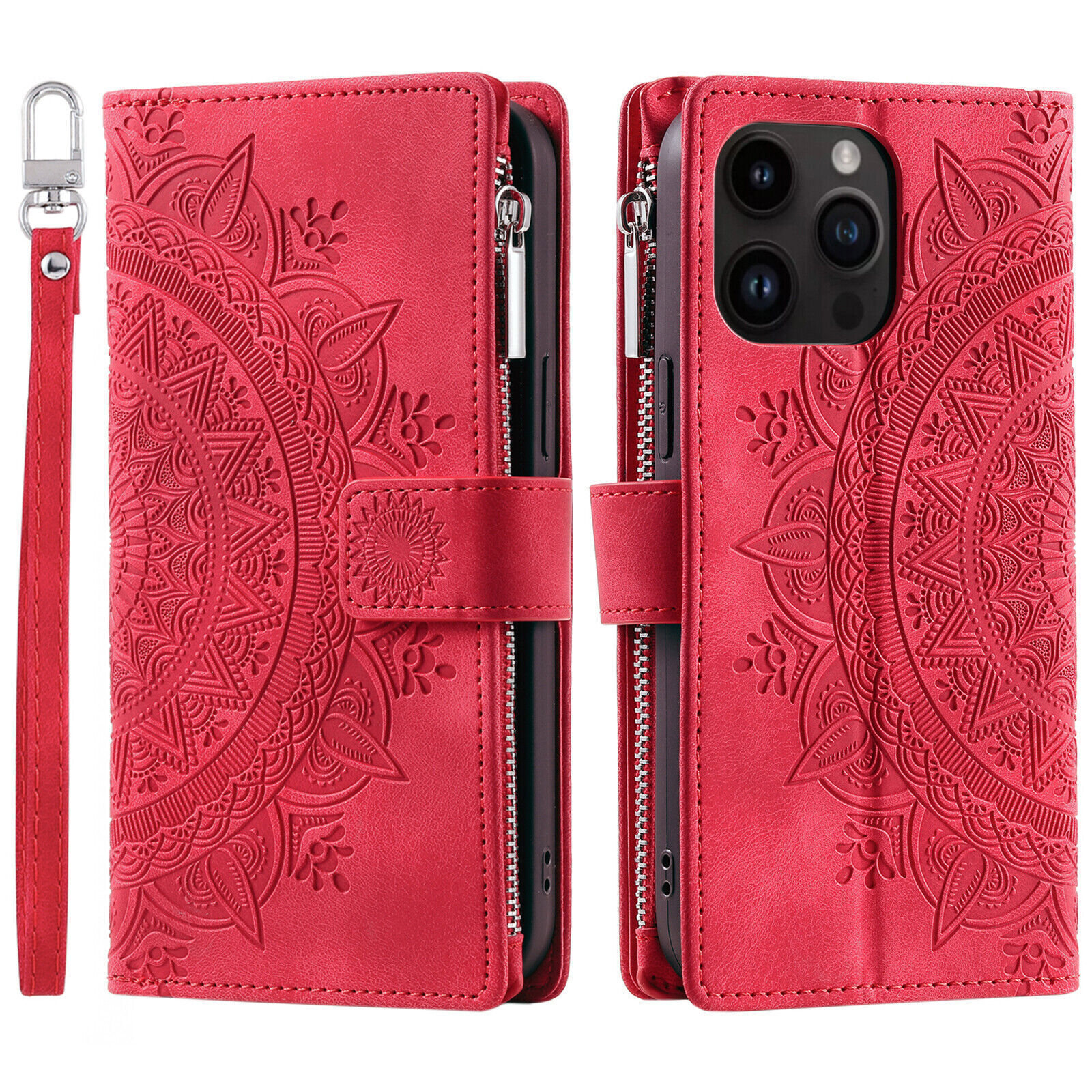 Totem Leather Wallet Phone Case For Motorola G73 G13 E13 G50 G53 E7 G Power