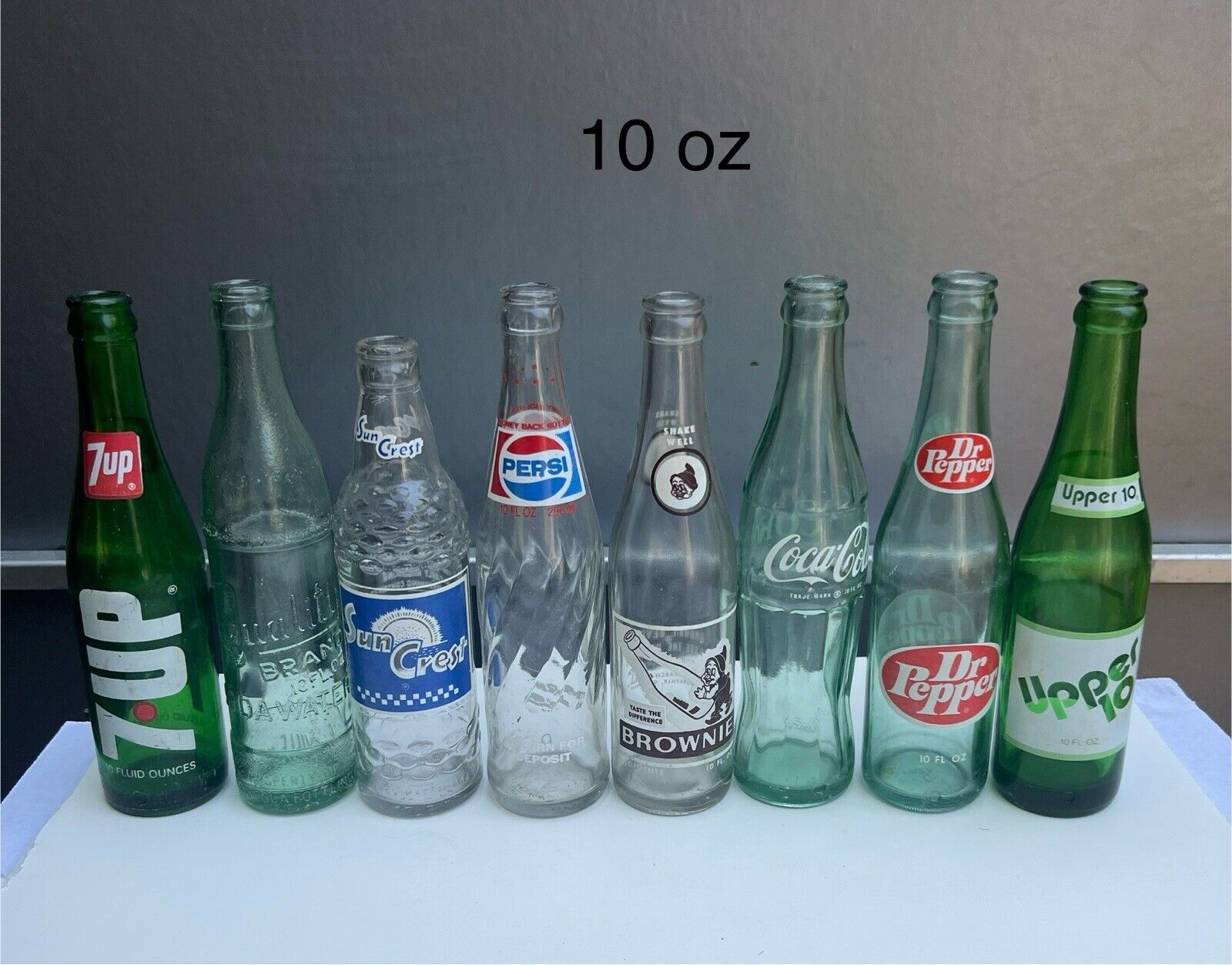 Vintage Glass Soda Bottles Lot