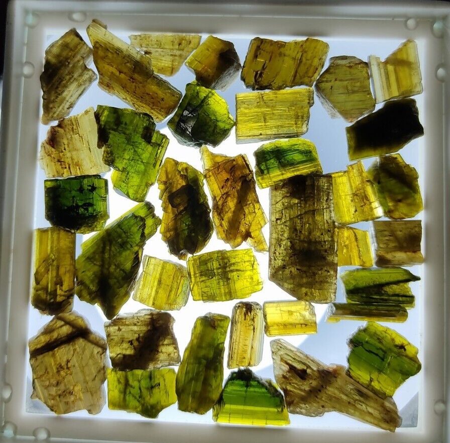 500grams Of Epidote Crystals Lot From Baluchistan, Pakistan.