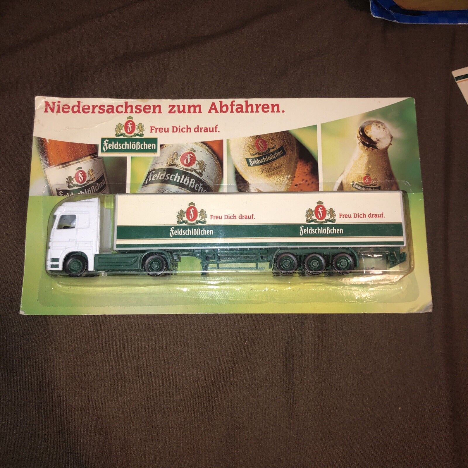 FeldschloBchen German Beer Advertising Collectible Truck/Trailer Brand New