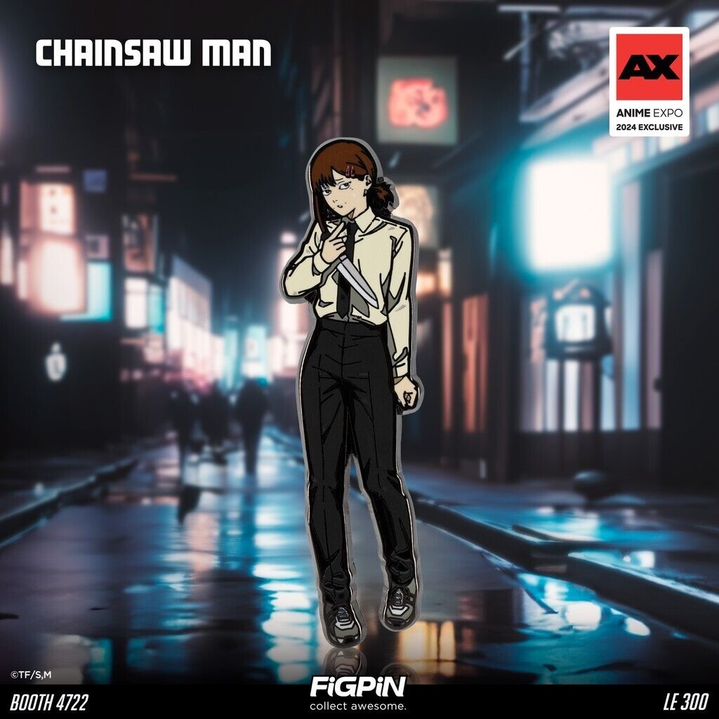 Anime Expo AX 2024 Exclusive Chainsaw Man Kobeni Enamel FiG PiN